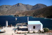 Kalymnos - small isolated chapel with living quarters underneath, on the edge of the sea just outside Emborios