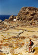 Karpathos - church and ancient settlement at Vrikounda on the northern tip of the island 