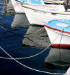 Symi - harbour-side reflections