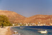 Tilos - the town  beach, also used by local fishing boats