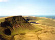 Brecon Beacons - Bannau Sir Gaer from Fan Brycheiniog with Lyn y Fan Fach in the background