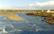 Newport Pembs: looking across Newport Sands to Parrog from Carreg German