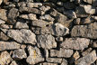 same stone wall but different character, Rhossili, Gower coast