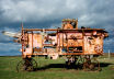 combine harvester, Channel Island of Alderney