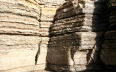 rock strata in lower cliff at Southerndown, Glamorgan Heritage Coast